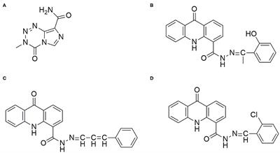 Study of Combinatorial Drug Synergy of Novel Acridone Derivatives With Temozolomide Using in-silico and in-vitro Methods in the Treatment of Drug-Resistant Glioma